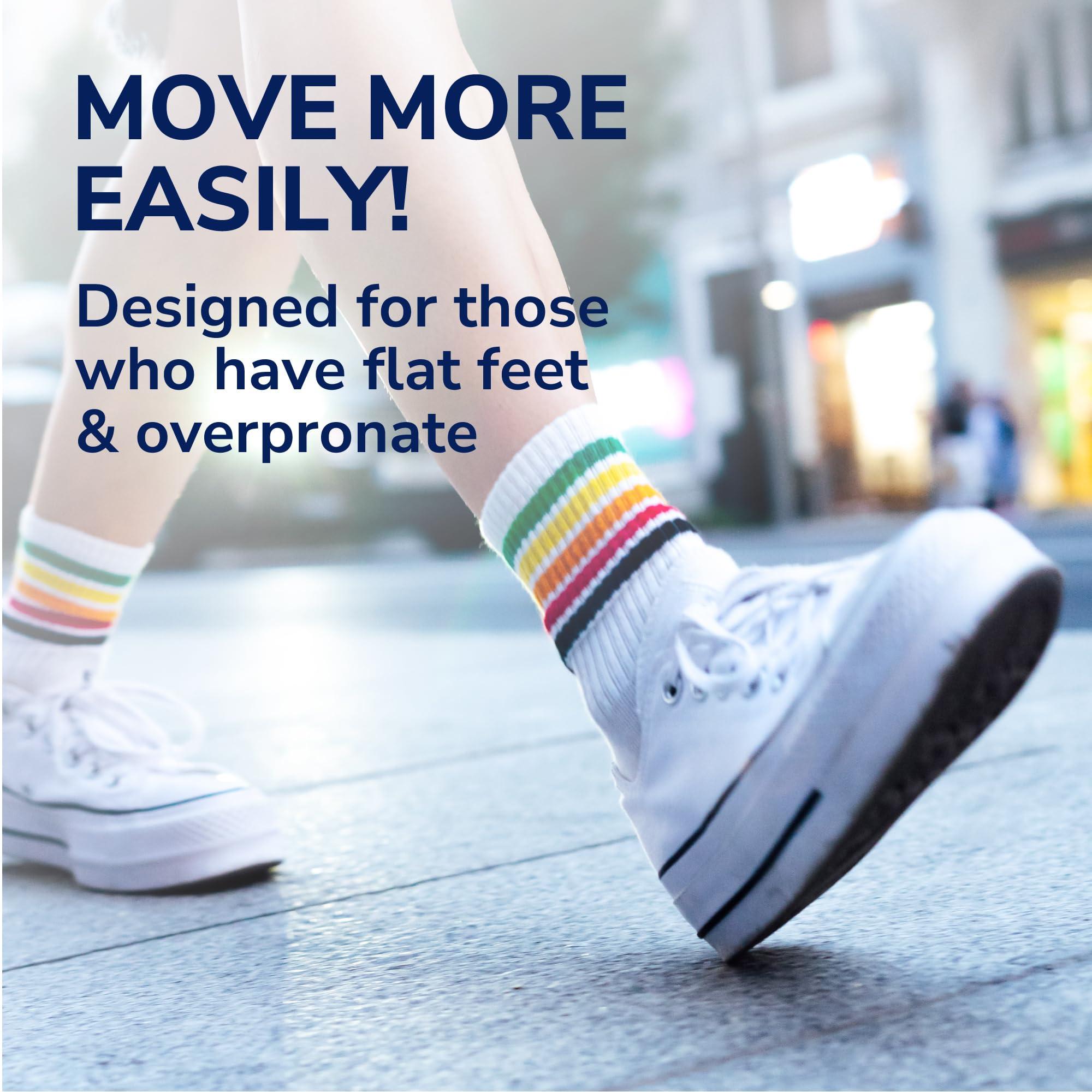 Dr. Scholl's Dr. Scholl\'s Stability Support Insoles, Flat Feet & Overpronation Low Arch Support, Improves Balance & Stability, Motion Control, Trim Inserts to Fit Shoes, Women\'s Size 6-10