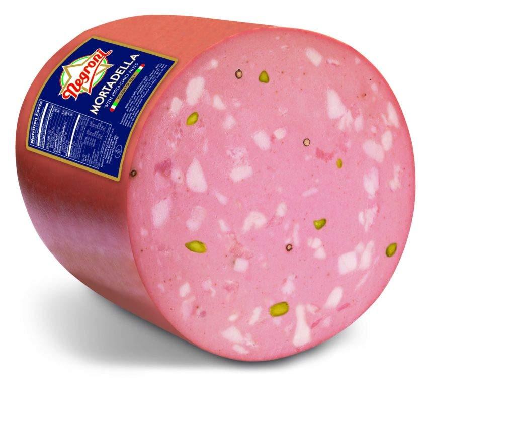 Negroni Italian Mortadella with Pistachio- Negroni 8 LBS