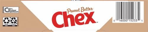 General Mills General Mills Peanut Butter Chex Cereal, Gluten Free Breakfast Cereal, Made with Whole Grain, 12.2 OZ (Pack of 4)