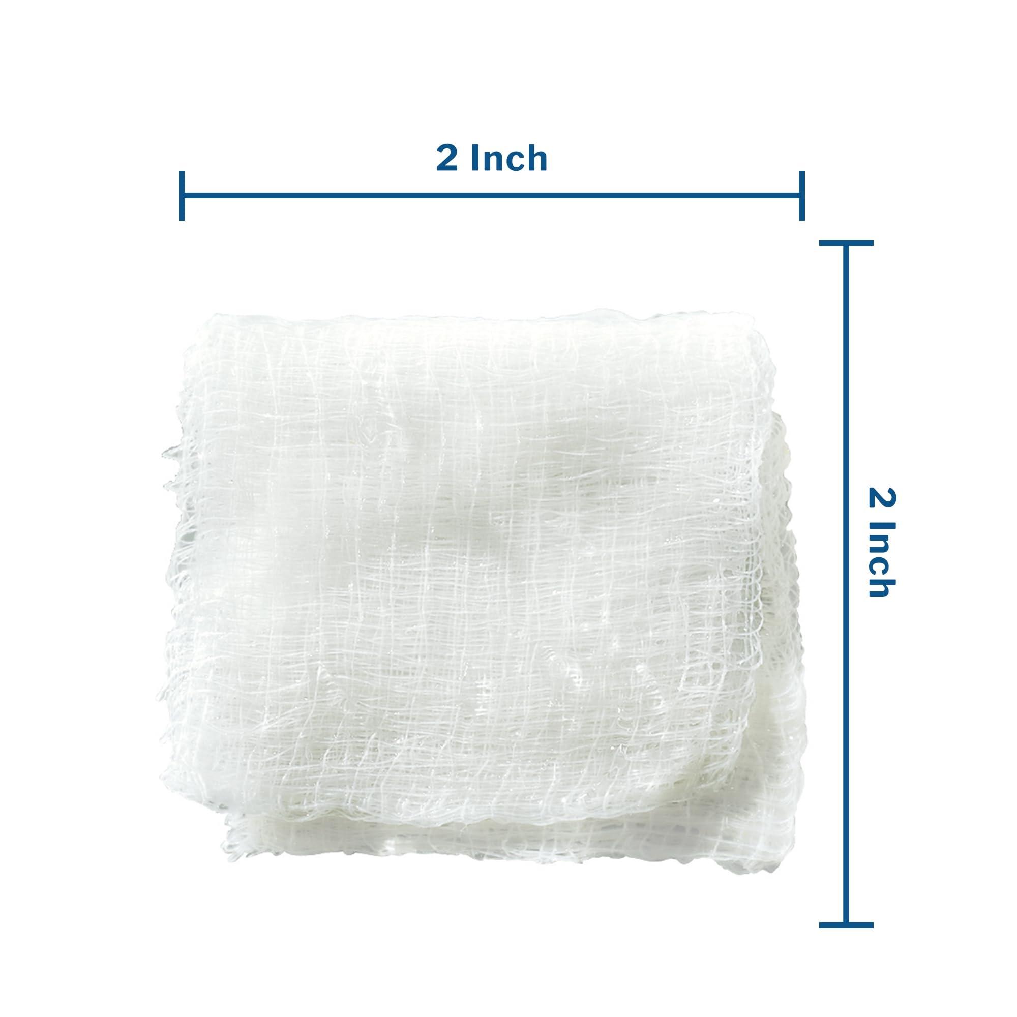 McKesson McKesson Hydrogel Impregnated Gauze Dressing, Sterile, 2 in x 2 in, 10 Count, 4 Packs, 40 Total