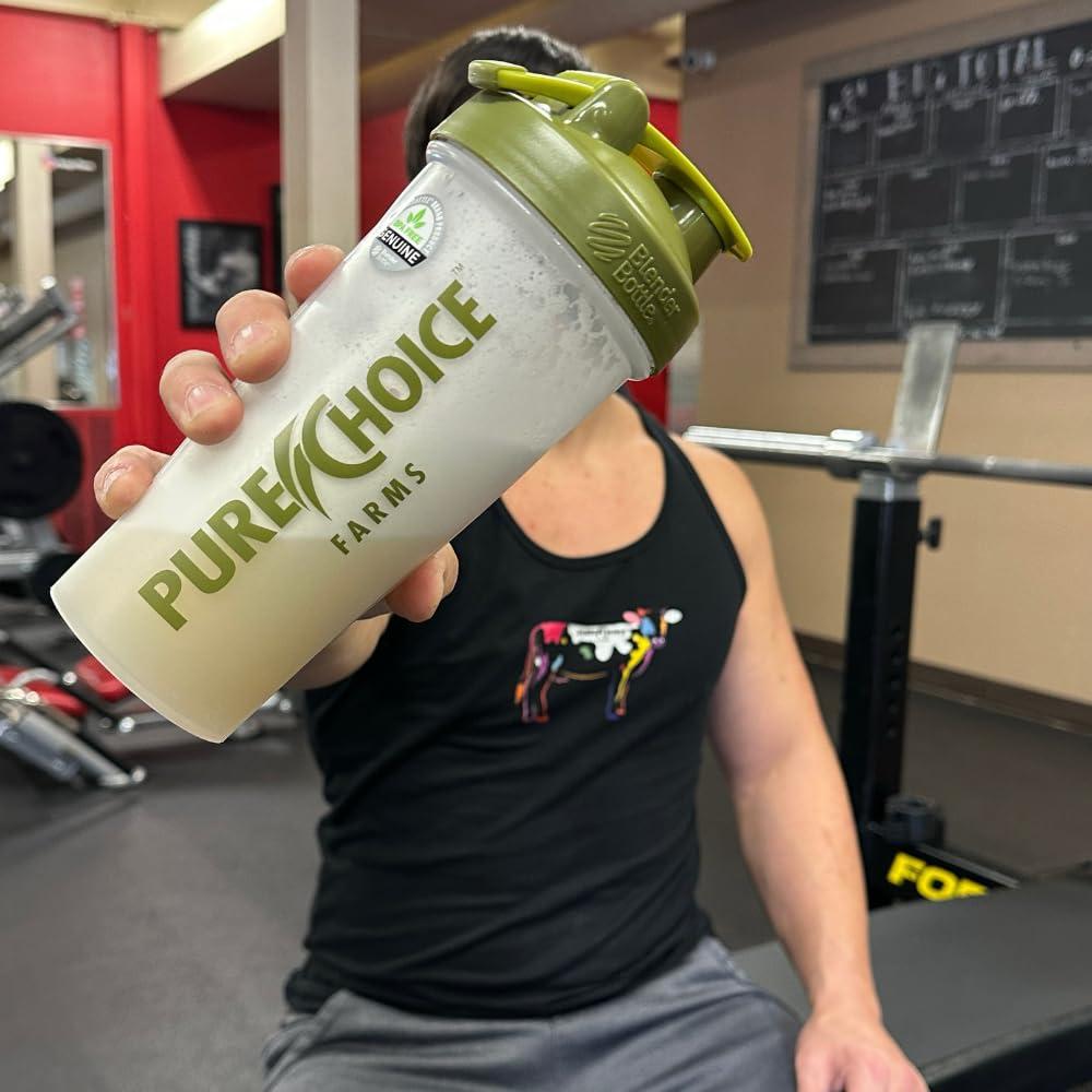 Pure Choice Whey Pure Choice Peanut Butter Whey Isolate Protein Powder, 27g Protein & Low Fat, Best Cold Filtered & Undenatured Whey, No Fillers Or Artificial Sweeteners (Peanut Better, 2 lb)