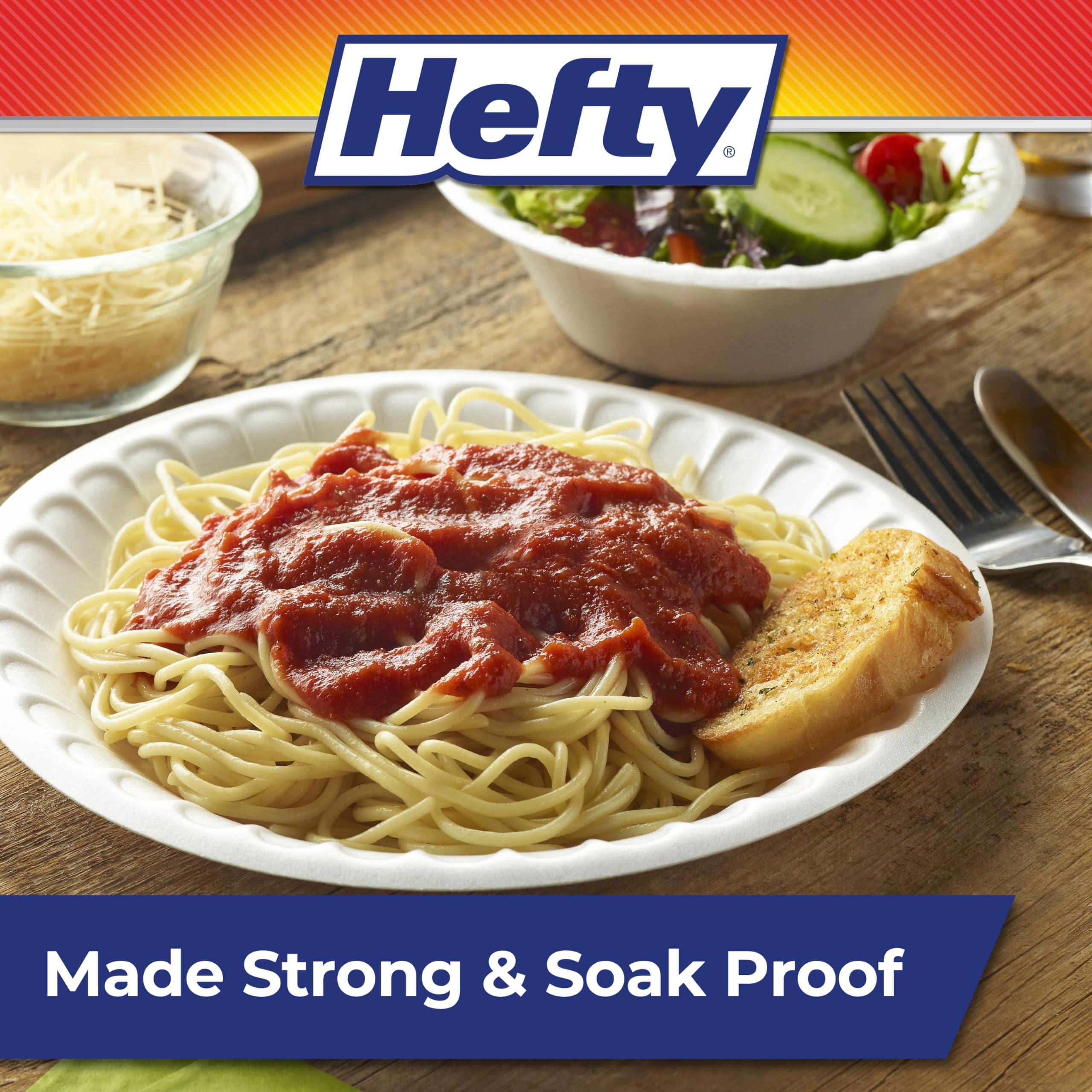 Hefty Hefty Everyday Foam Plates, 9 Inch Round, 45 Count (Pack of 12), 540 Total