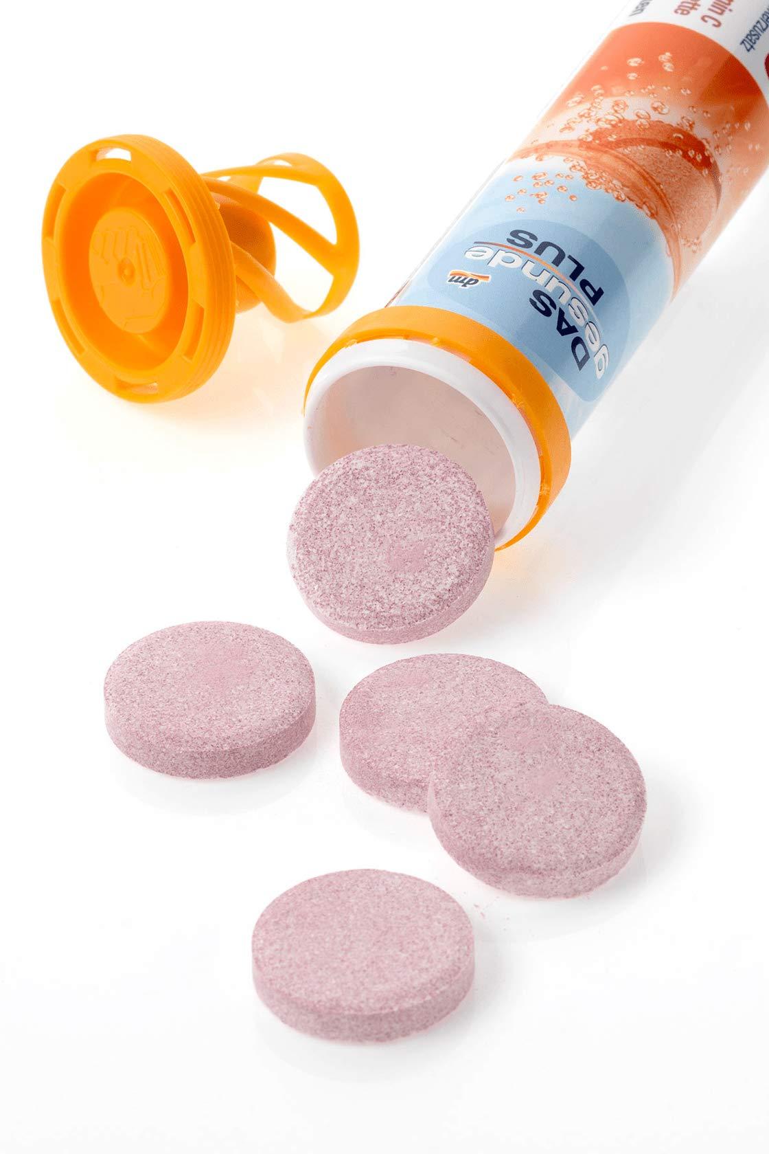 Mivolis Mivolis Vitamin C effervescent Tablets - Dietary Supplements 8 Tubes x 20 pcs | Germany