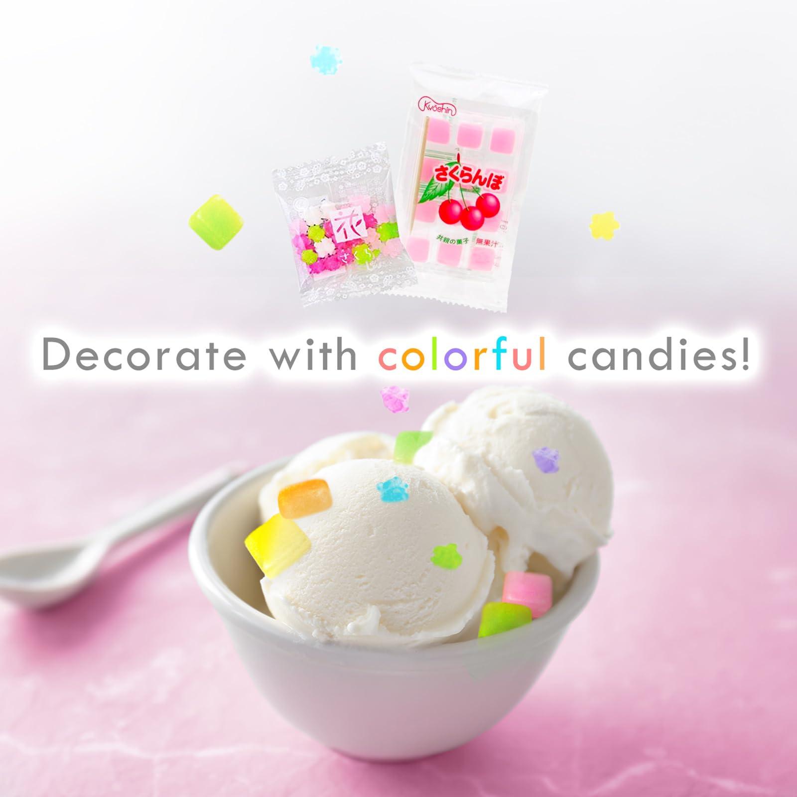 SHOGUN CANDY SHOGUN CANDY, 40Pcs Japanese Snacks and Japanese Candy, Popin Cookin Japanese Snack Box, Kawaii Dagashi Box, (HIME(Gluten free))