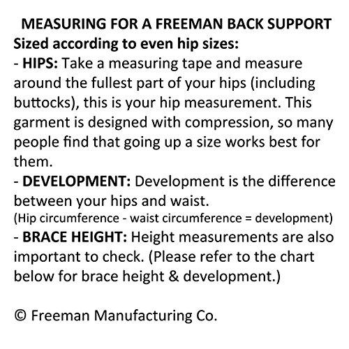 Freeman Manufacturing Co. Men's Lumbosacral Back Support Corset 518 541 560 (Cinch-It/Panels, 46)