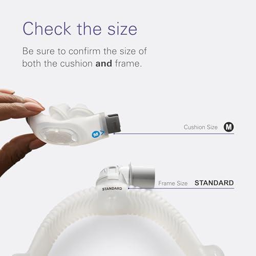 ResMed ResMed AirFit P30i Frame System - Replacement CPAP Frame System with Nasal Pillows Cushion - Headgear Not Included - Medium