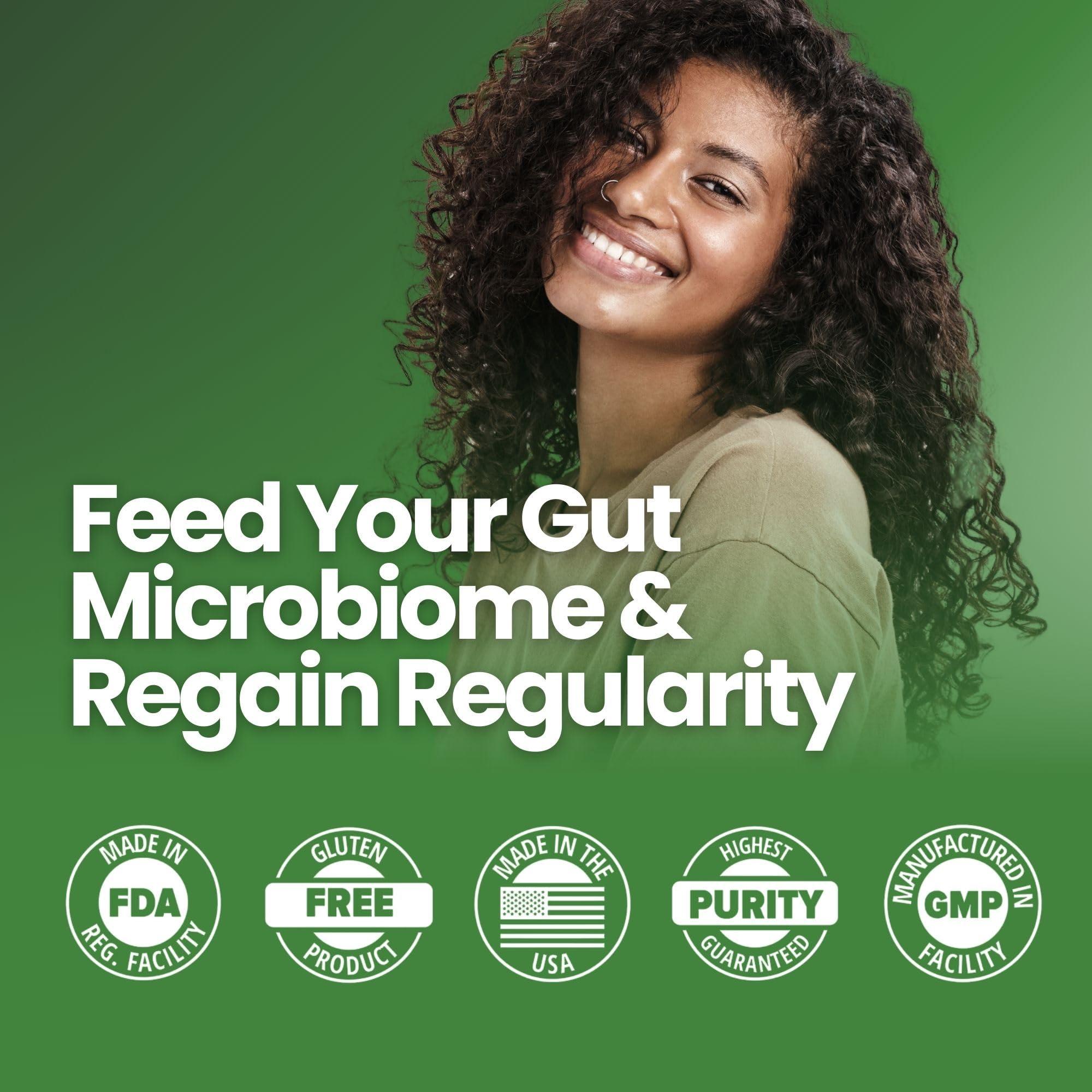 Layer Origin Layer Origin Constipiotic Prebiotic Fiber to Ease Bowel Movement and Support Regularity - 4.4 g Per Serving - HMO 2\'FL, GOS, Inulin FOS - 30-Day Supply - Unflavored, No Taste, Dissolve Easily